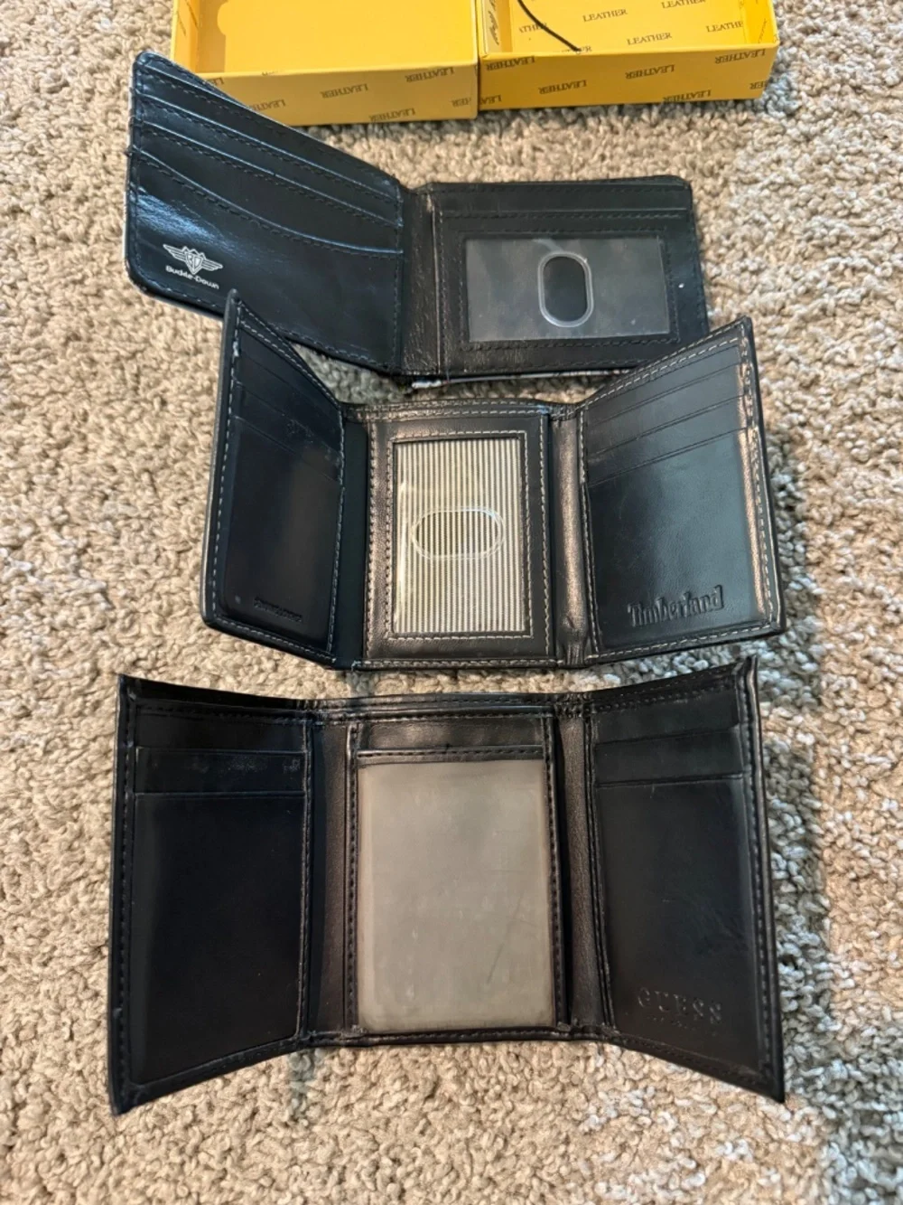 Wallets (set of 3)